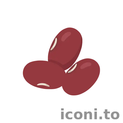 Adzuki bean icon