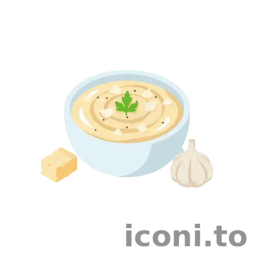 Alfredo sauce icon