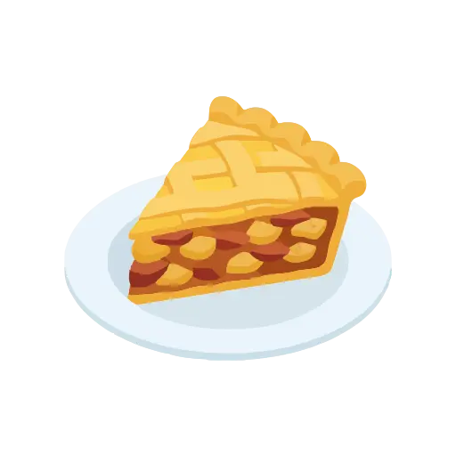 Apple pie icon