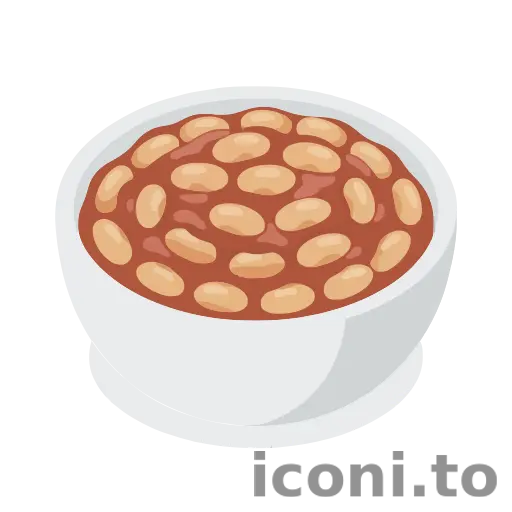 Baked beans icon