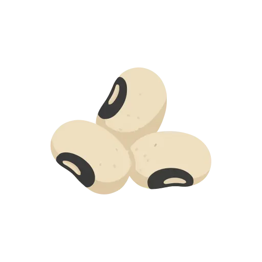 Black-eyed pea icon