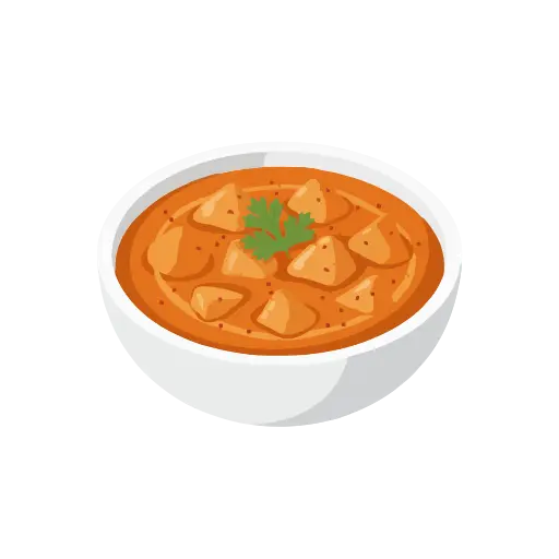 Butter chicken icon