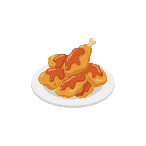 Chicken wing icon