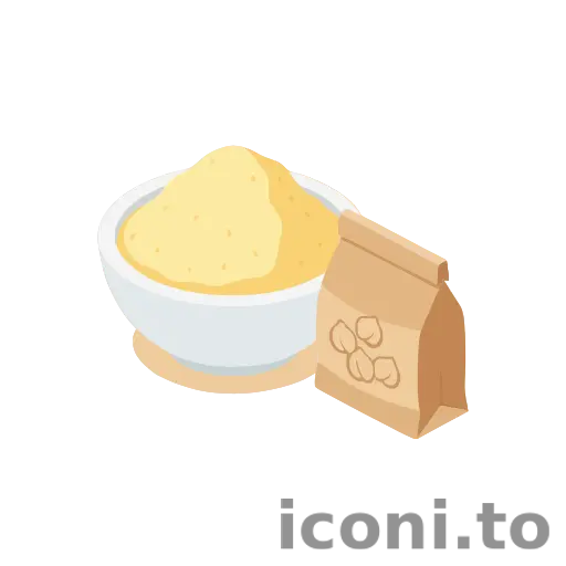 Chickpea flour icon