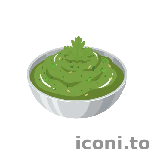 Cilantro chutney icon