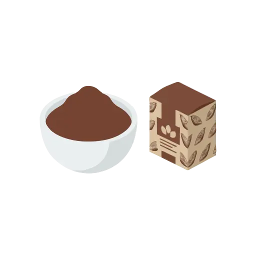 Cocoa powder icon