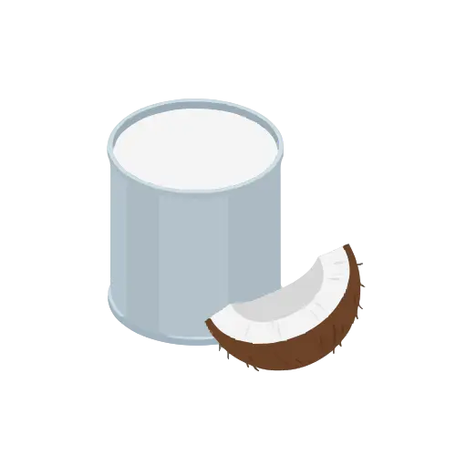 Coconut milk icon