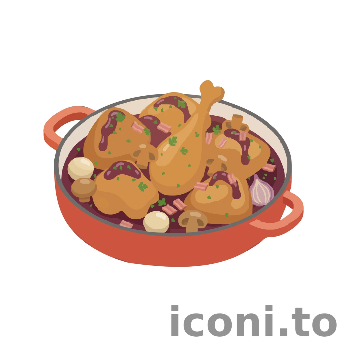 Coq au vin icon