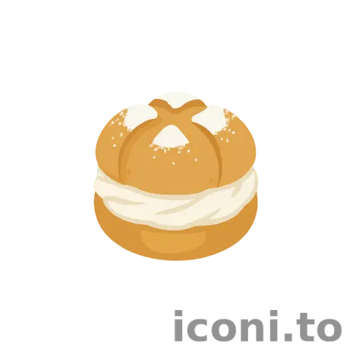 Cream puff icon