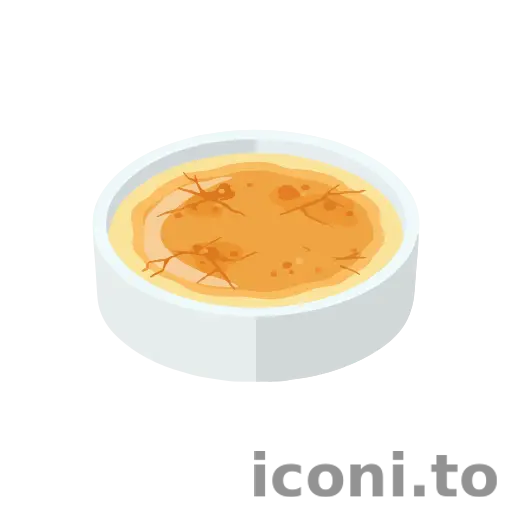 Crème brûlée icon