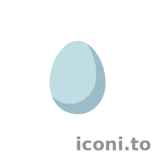 Duck egg icon