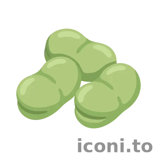 Fava bean icon