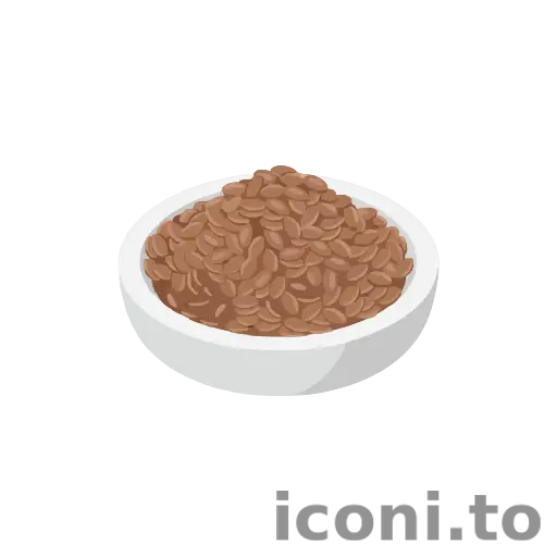 Flax seed icon
