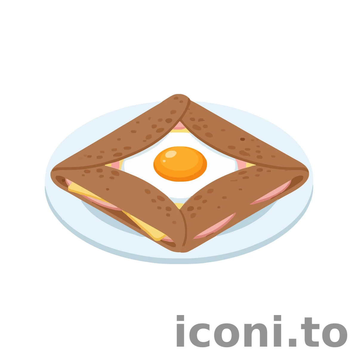 Buckwheat galette icon