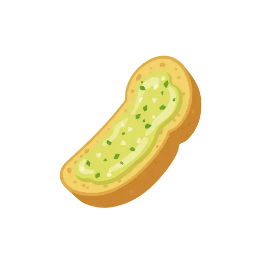 Garlic bread icon