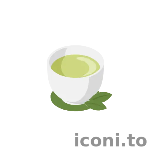 Green tea icon