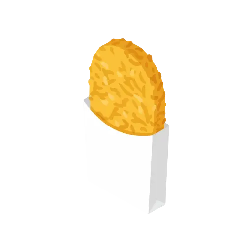Hash browns icon