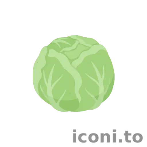 Iceberg lettuce icon