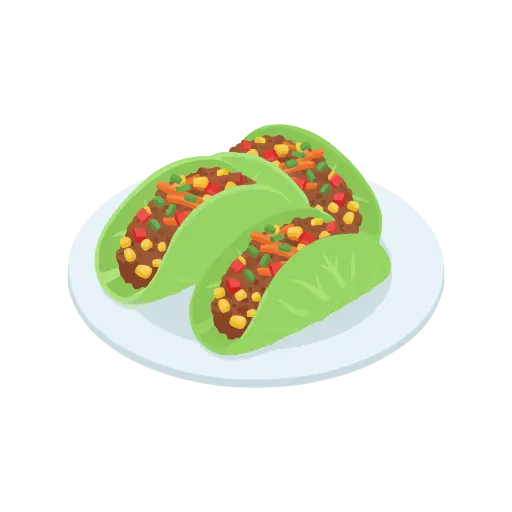 Lettuce wrap icon