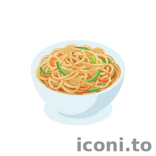 Lo mein icon