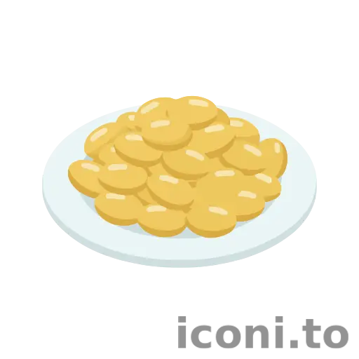 Lupini bean icon