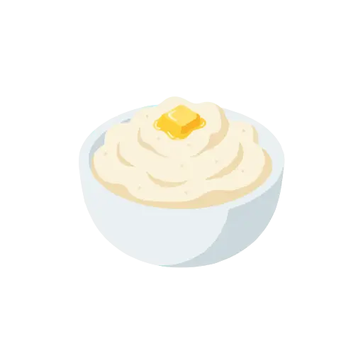 Mashed potato icon