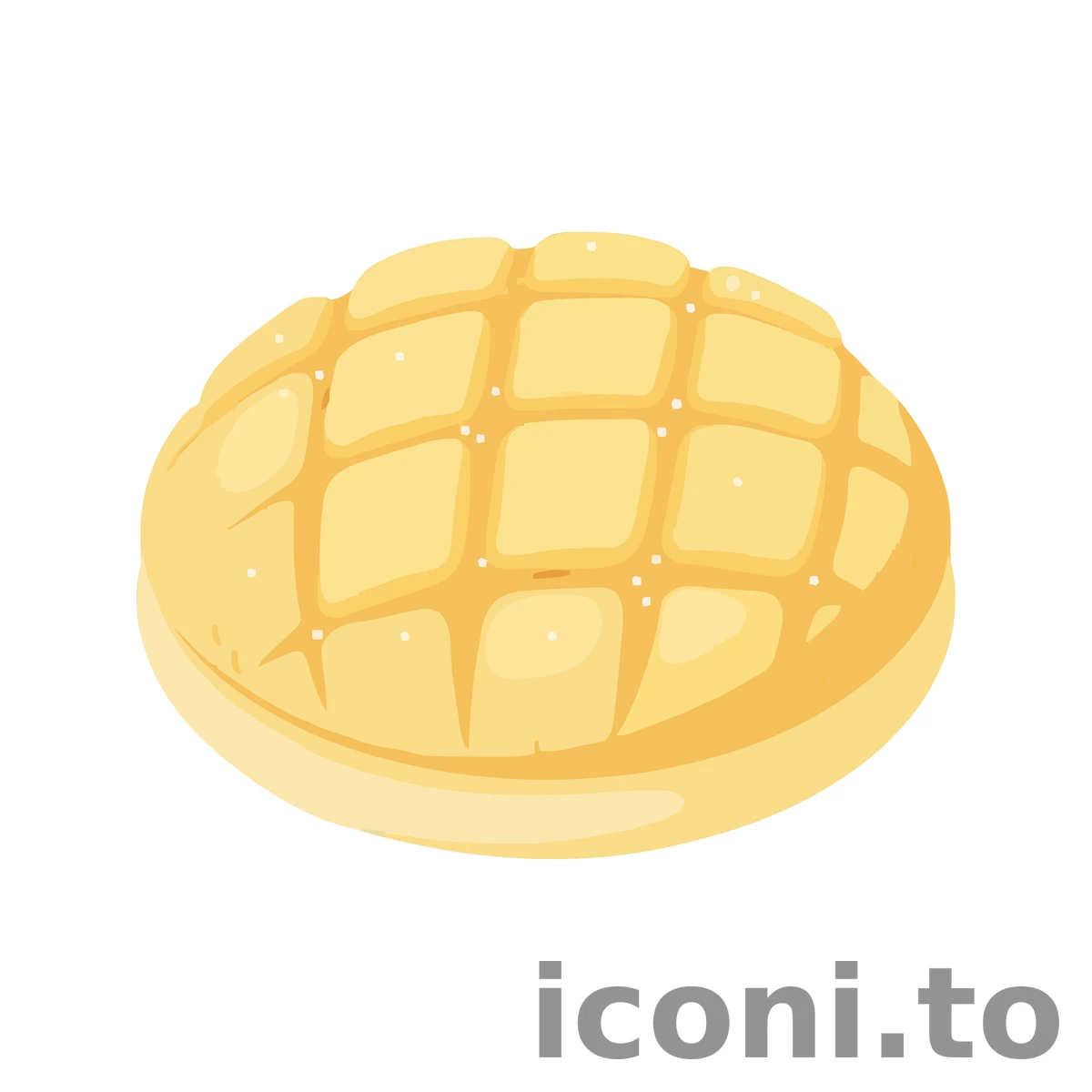 Melon pan icon