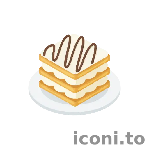 Mille-feuille icon