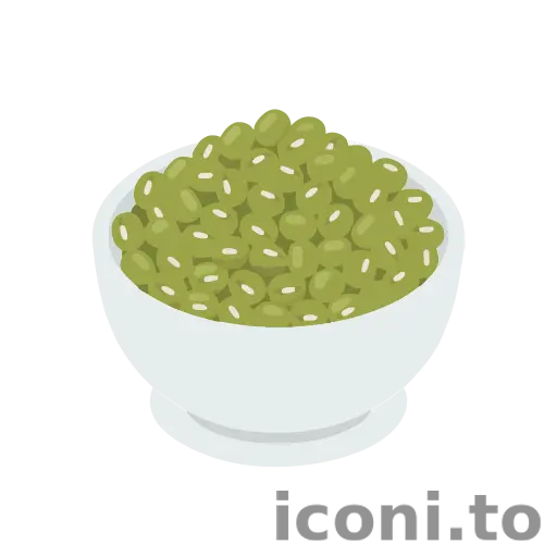 Mung bean icon