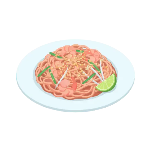 Pad thai icon