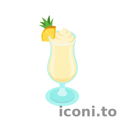 Pina colada icon
