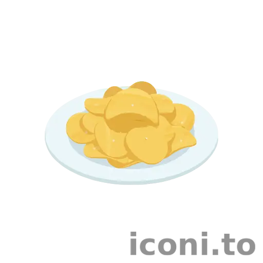 Potato chips icon