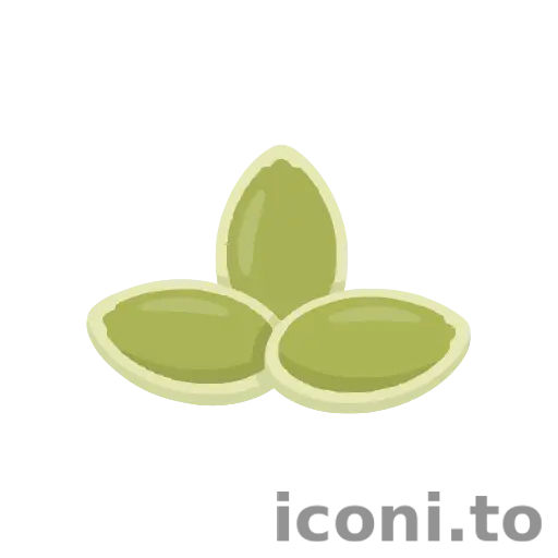 Pumpkin seed icon