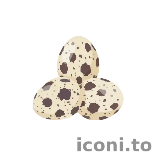 Quail egg icon