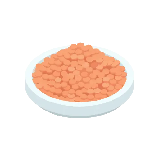 Red lentil icon