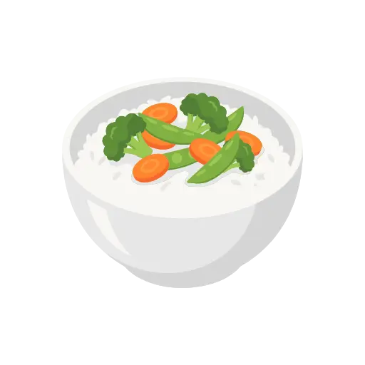 Rice bowl icon