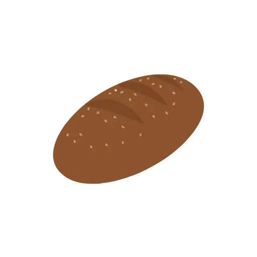 Rye bread icon