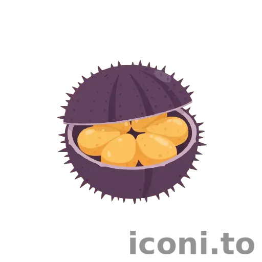 Sea urchin icon