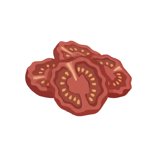 Sun-dried tomato icon