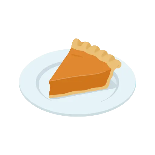 Sweet potato pie icon