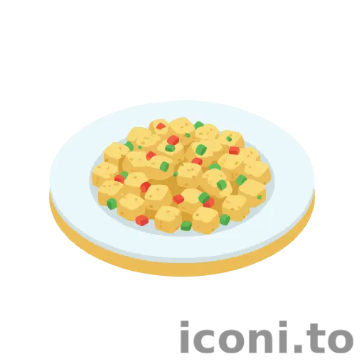 Tofu scramble icon