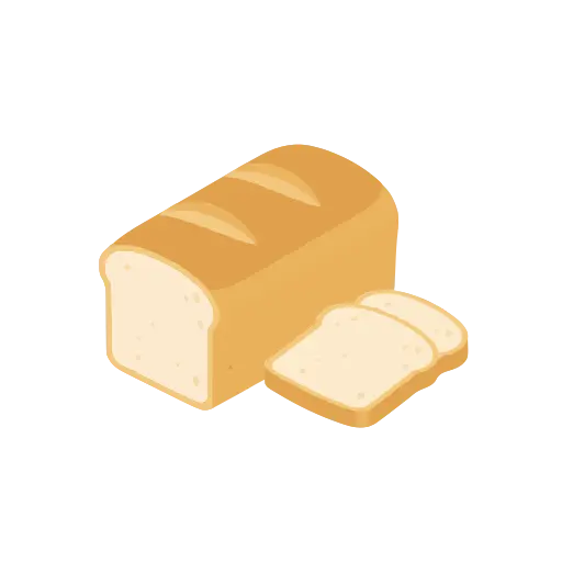 White bread icon