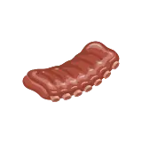 Baby back ribs icon