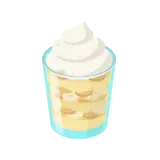 Banana pudding icon