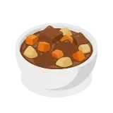 Beef stew icon