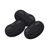 Black bean icon