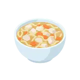 Chicken noodle soup icon