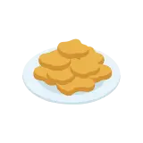 Chicken nugget icon