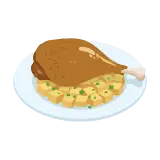 Duck confit icon