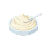 Cream cheese icon